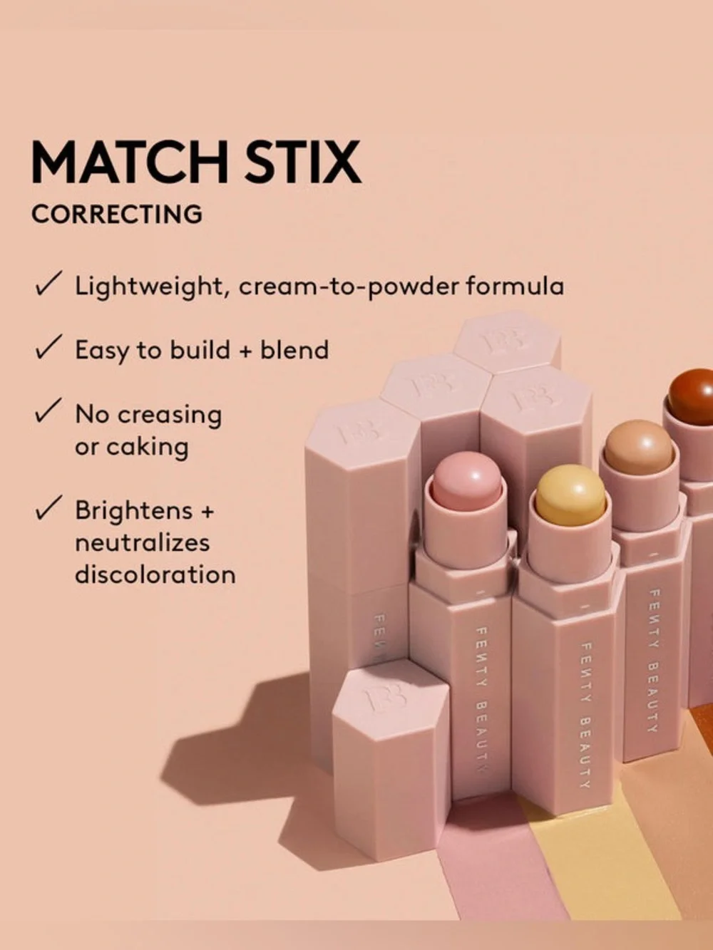 Fenty Beauty Match Stix Correcting Skinstick - NWT